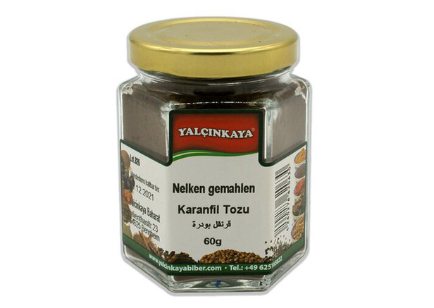 Yalcinkaya Nelken gemahlen (Pulver) - Karanfil Tozu 60g