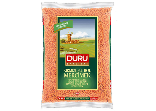 Duru Linse - Kırmızı Futbol Mercimek 1000g