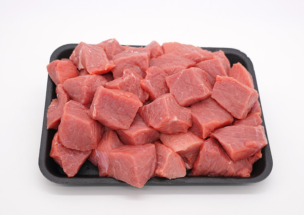 Kalbsgulasch mager - Süt Dana Kuşbaşı Yağsız 1Kg