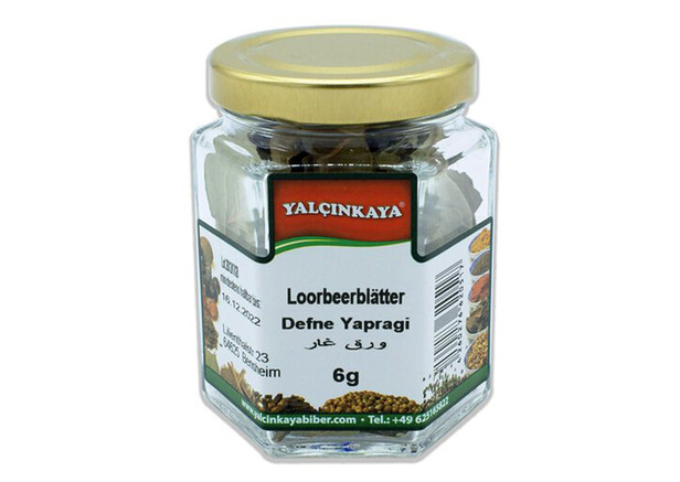 Yalcinkaya Lorbeerblätter (Blätter) - Defne Yapragi 6g