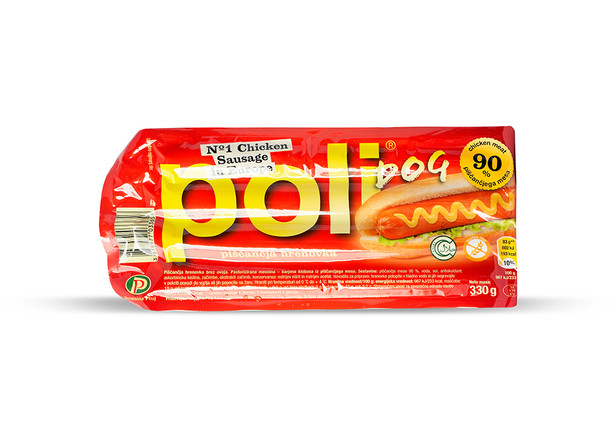 Poli Doç Chicken Sausage in Europe - Tavuk Sosis 330g