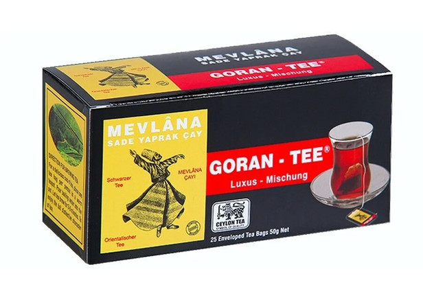 Mevlana Goran Tee Orientalischer Schwarzer Tee 62,5g