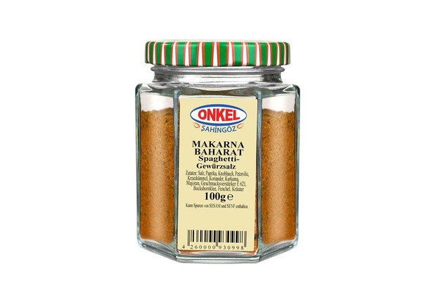 Nudel Gewürz Im Glas - Onkel Makarna Baharati Cam 100 G