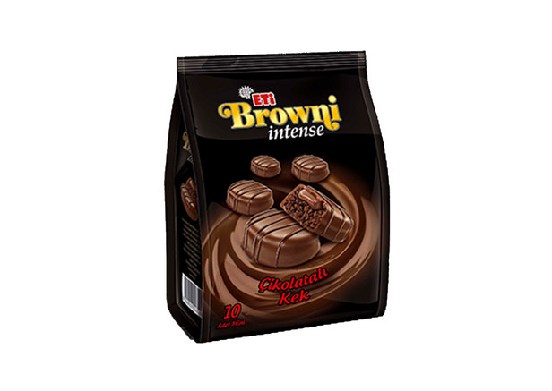 Eti Browni Intense Cream Filled Cake - Browni Cikolatali Kek 144g