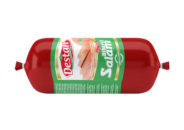 Destan Geflügelfleischwurst mit Paprika - Biberli Salam 1600g