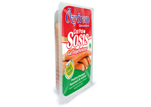 Özyörem Geflügel Wiener - Çat Pat Sosis 400g