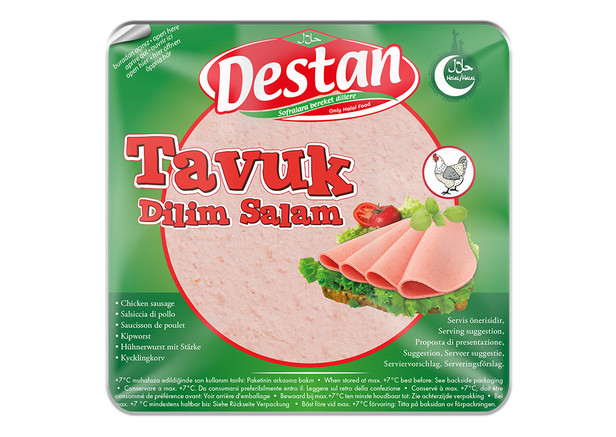 Destan Hühnersalami - Tavuk Dilim Salam 200g