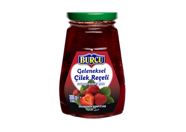 Burcu Erdbeer Marmelade Cilek Receli 380g