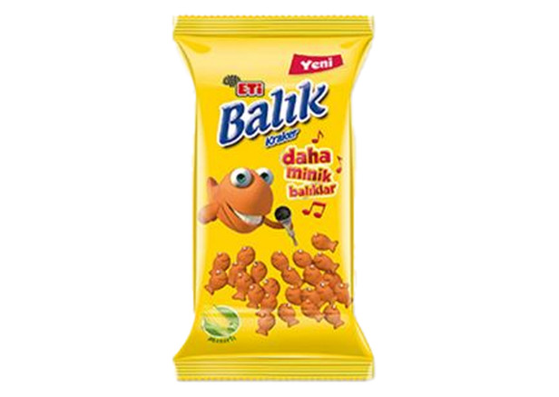 Eti Fischförmiger Knabergebäck - Balık Kraker 40g