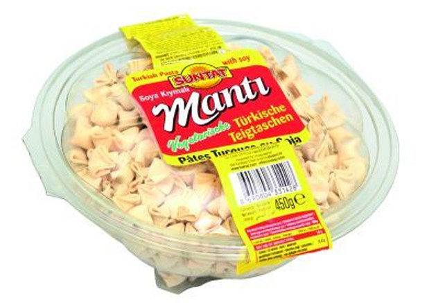 Suntat Manti Teigtaschen mit Soja - Soya Kiymali Manti Kase 450g