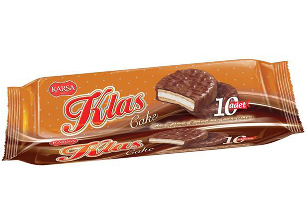 Karsa Klas Kakaolu Sandvic Cake 10lu 220g