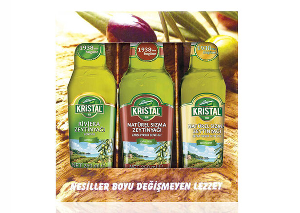 Kristal Olivenöl - Lezzet Seti 3lü 750ml