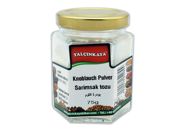 Yalcinkaya Knoblauch (Pulver) - Sarimsak Tozu 75g