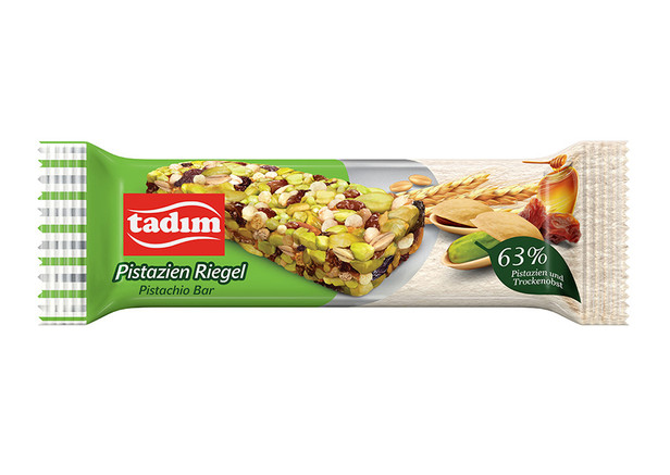 Tadım  Fıstıklı Barlar Pistazienriegel - Pistazien 63% und Trockenobst 30g