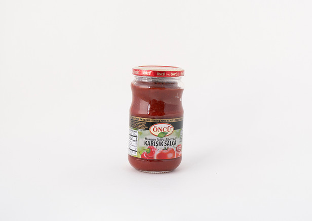 Öncü Tomaten Paprikamark - Domates Biber Karisik Salca 370g
