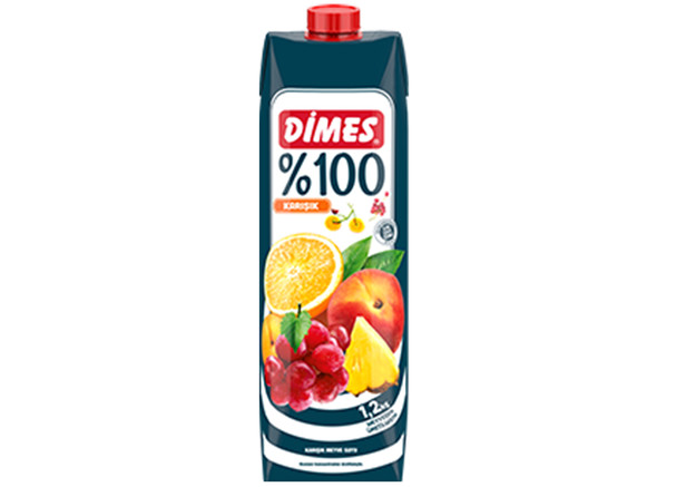 Dimes Gemischter Fruchtsaft - Karısık Meyve Suyu 1L