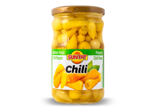 Suntat Chili Zutaten - Biberiye Turşusu 330g