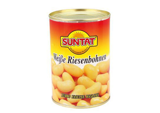 Suntat Riesenbohnen Dose - Jumbo Fasulye Haslama 400g