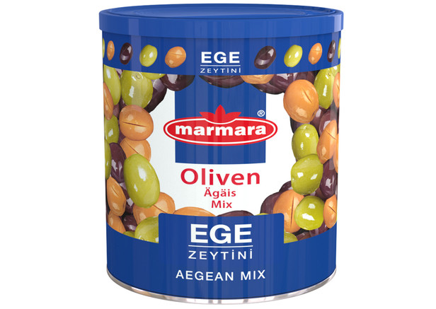 Marmara Ägäis Oliven Mix - Ege Zeytini Yesil 400g