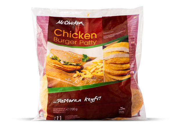 Mr.Chicken Tavuk Burger - Chicken Burger Patty 700g