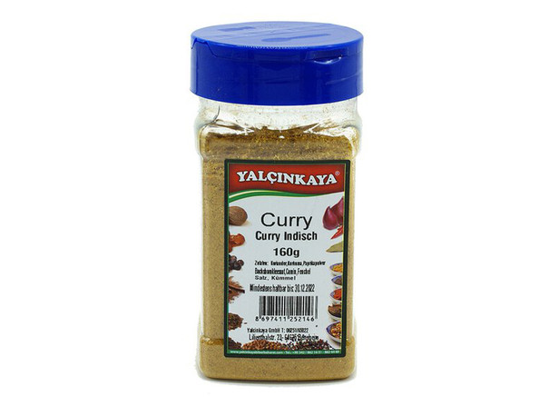 Yalcinkaya Curry Indisch (Pulver) - Köri 160g