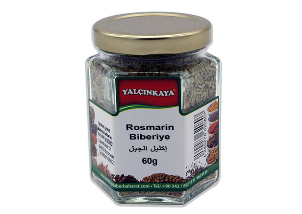 Yalcinkaya Rosmarin (gerebelt) - Biberiye 60g