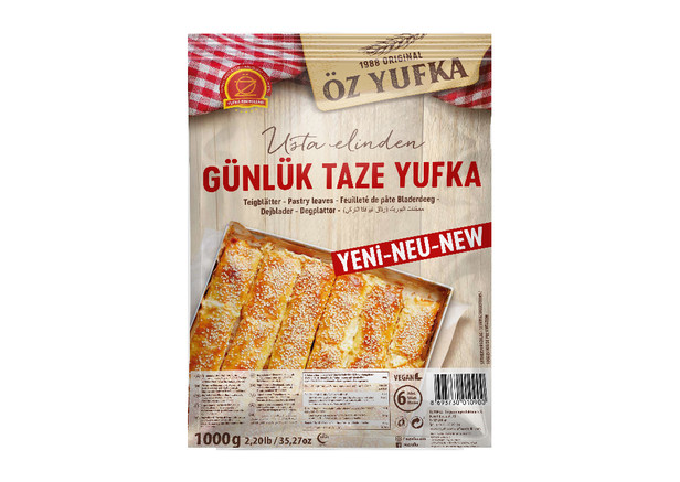 Öz YufkaTeigblätter Original - Günlük Taze Yufka 1000g