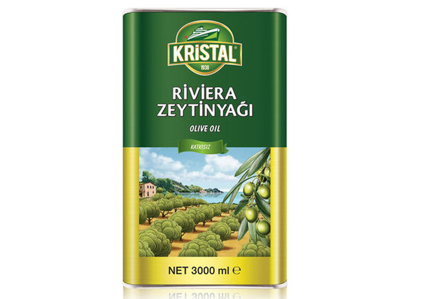Kristal Olivenöl - Riviera Zeytinyağı 3L