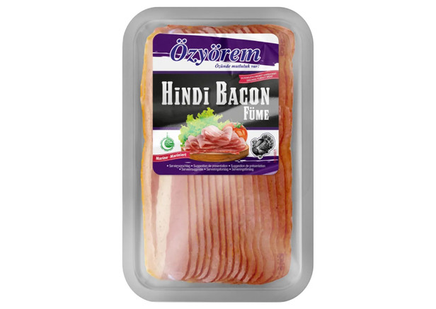 Özyörem Putenfleischwurst mariniert und geräuchert - Hindi Bacon Füme 150g