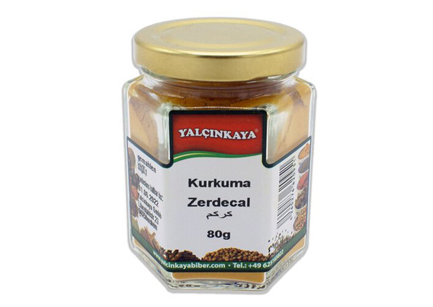 Yalcinkaya Kurkuma Curcuma (Pulver) - Zerdecal 80g