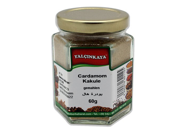 Yalcinkaya Kardamom Cardamom (Pulver) - Kakule 60g