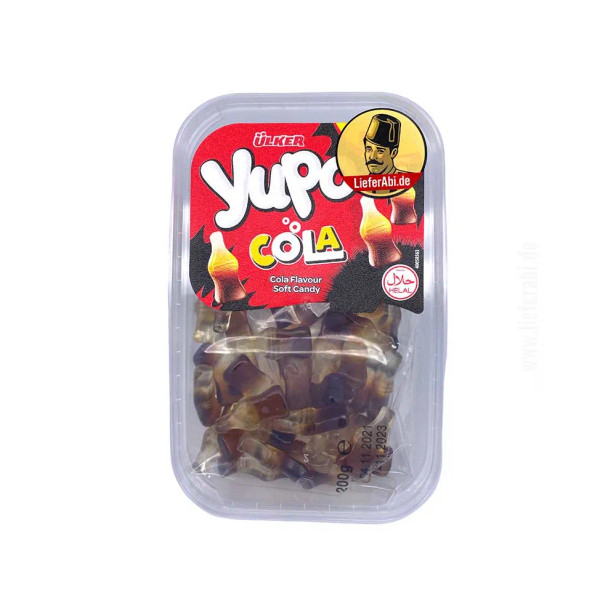 Yupo Cola Fruchtgummis Cola Flavour Soft Candy 200g