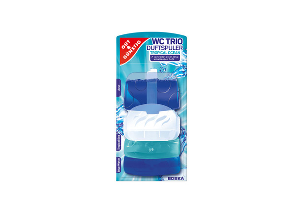EDEKA Wc Trio Duftspüler Tropical Ocean - Klozet Tableti Tropikal Okyanus