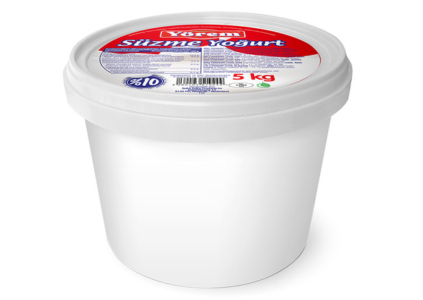 Yörem Joghurt - Dogal Süzme Yogurt 5000g