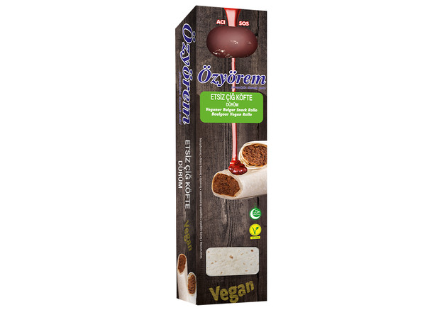 Özyörem Veganer Bulgur Snack - Çiğ Köfte Dürüm 180g