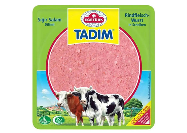 Egetürk Tadim Rindfleischwurst - Sigir Dilim Salam 150g