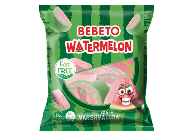 Bebeto Watermelon Crazy Marshmallow 250g