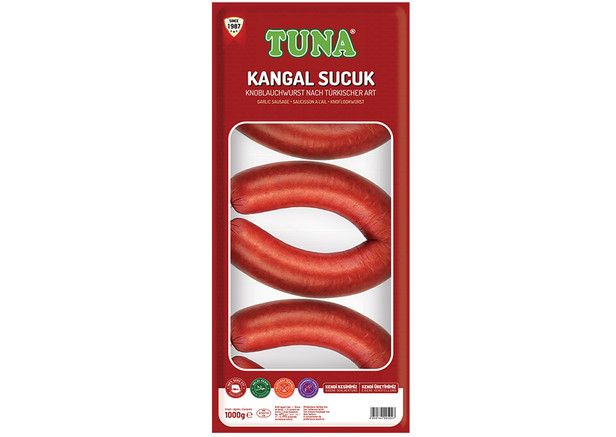 Tuna Kangal Knoblauchwurst - Kangal Sucuk 1kg