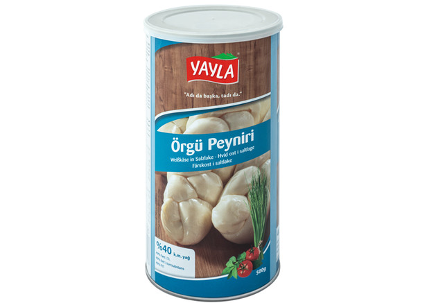 Yayla Zopfkäse in Salzlake (40% Fett) - Orgü Peyniri 500g