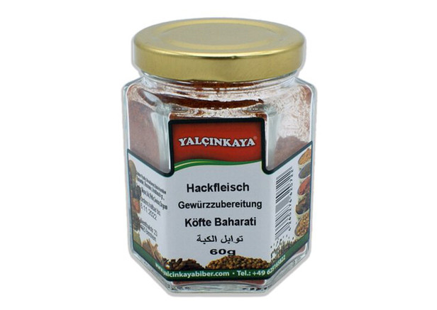 Yalcinkaya Köfte Hackfleisch Gewürz - Köfte Baharati 60g