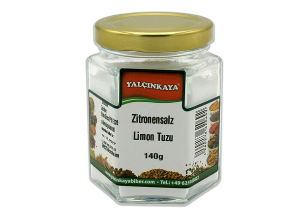 Yalcinkaya Zitronensalz (Salz) - Limon Tuzu 140g