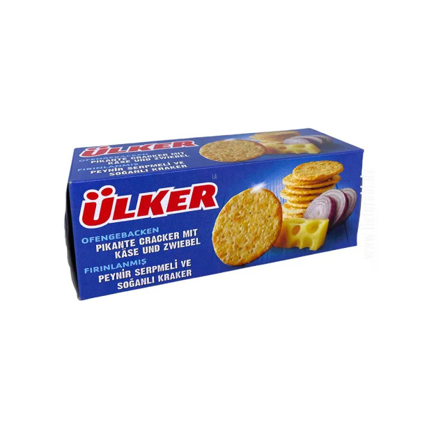 Ülker Peynirli Soganli kracker - Pikante Cracker mit Käse und Zwiebeln 150g