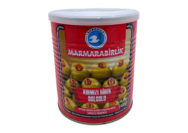 Marmarabirlik Yeşil Zeytin Dolma Biber Grüne Oliven gefüllt Paprika 400g