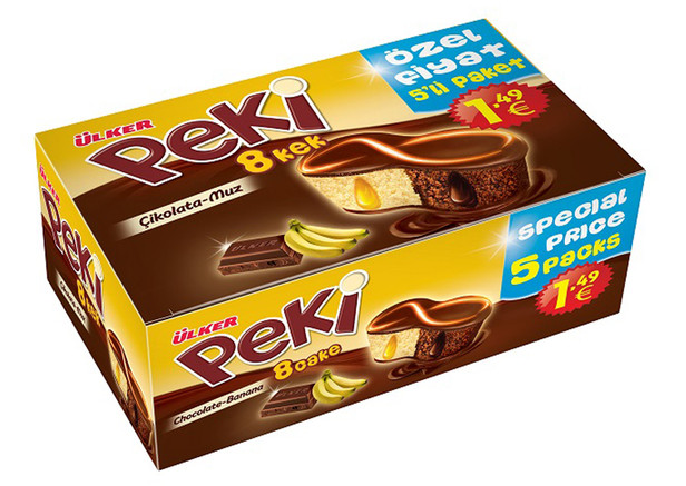 Ülker Peki Cikolatali Muzlu Kek 220g (5x42g)