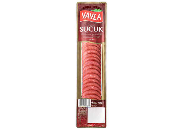 Yayla Knoblauchwurst Scheiben - Sucuk Dilim 200g