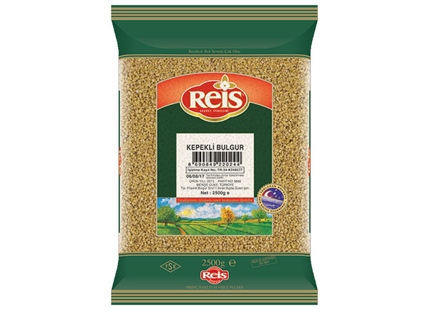 Reis Bulgur Mit Ganzem Reis - Kepekli Pilavlık Bulgur 2,5kg