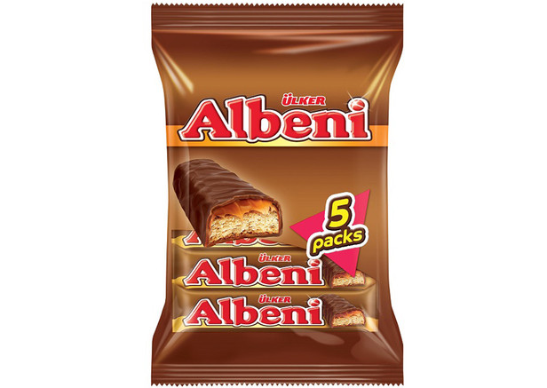 Ülker Albeni Cikolata Sütlü Karamelli 200g (5x40g)