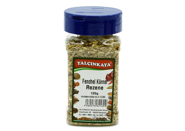 Yalcinkaya Fenchel (ganze Samen) - Rezene 120g