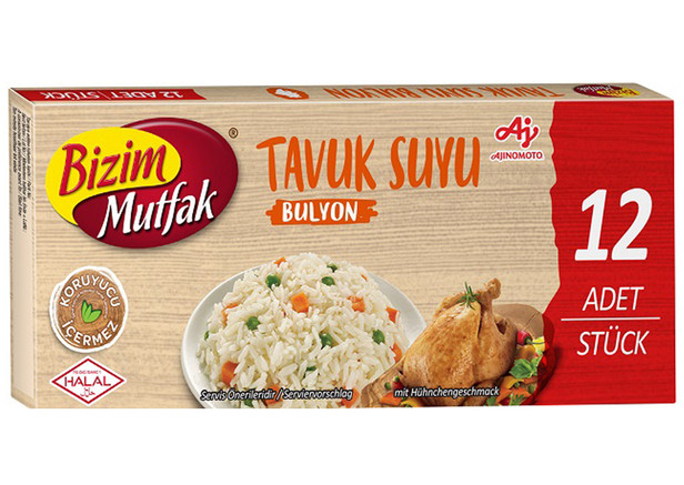 Bizim Mutfak Bulyon mit Hühnchengeschmack - Tavuk Suyu Bulyon 120g