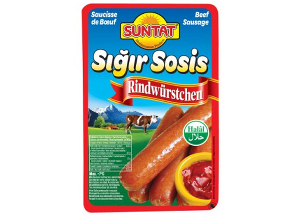 Suntat Rindswürstchen - Sigir Sosis 400g